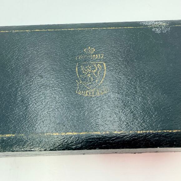 Vintage Kiak & Matz Sheffield England Stainless Carving Knife Set with Case - Picture 6 of 11